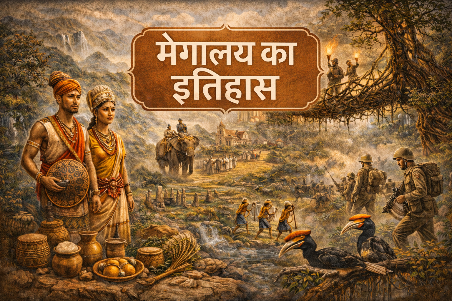 मेघालय का संपूर्ण इतिहास